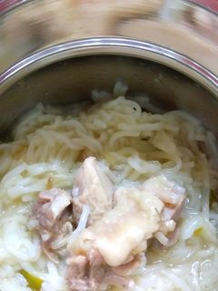 【スープジャー】鶏だしにゅうめん-レシピのメイン写真