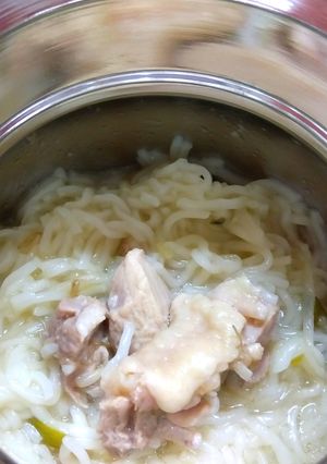 【スープジャー】鶏だしにゅうめん-レシピのメイン写真