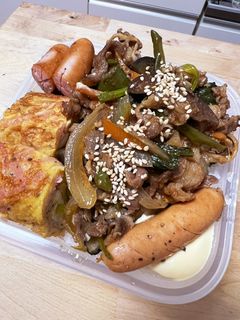 牛肉たっぷりプルコギ丼☆ハム卵焼き弁当-レシピのメイン写真