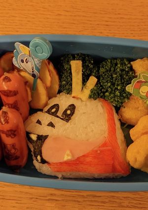 キャラ弁　ポケモンホゲータ-レシピのメイン写真