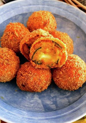 とろ～り♩かぼちゃチーズコロッケ-レシピのメイン写真
