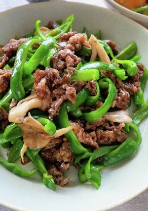 子ども喜ぶ!ピーマンたっぷり青椒肉絲-レシピのメイン写真