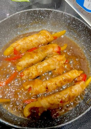 パプリカの肉巻き-レシピのメイン写真