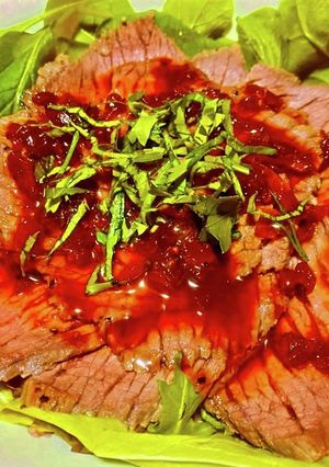 鍋のみ、短時間でローストビーフ-レシピのメイン写真