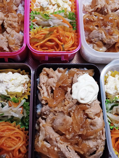 高校生息子、旦那、娘弁当(11/30)-レシピのメイン写真