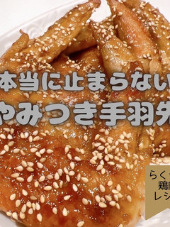 お酒もご飯も進むやみつき手羽先-レシピのメイン写真