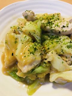 鶏肉とキャベツのシンプル野菜炒め-レシピのメイン写真