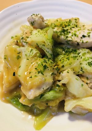 鶏肉とキャベツのシンプル野菜炒め-レシピのメイン写真