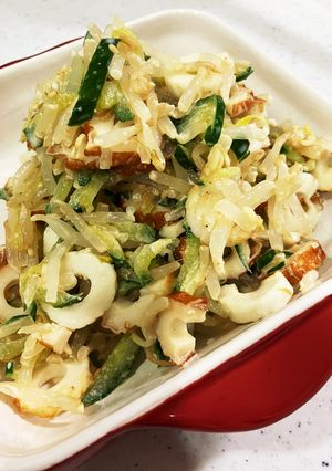 すぐ出来!ちくきゅうもやし-レシピのメイン写真