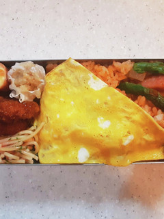 高校生弁当覚え書き111オムライス-レシピのメイン写真