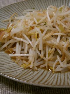 副菜~超簡単!! もやし炒め★-レシピのメイン写真