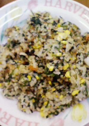 鮭マヨグリーンチャーハン-レシピのメイン写真