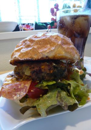 ﾎﾞﾘｭｰﾑ☆ﾊﾝﾊﾞｰｶﾞｰ-レシピのメイン写真