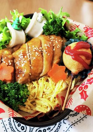 高校生男子お弁当82-レシピのメイン写真
