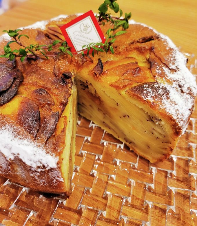 さつまいものキャラメルパウンド さつまいもとキャラメルのパウンドケーキ | はなぶさ有機農園