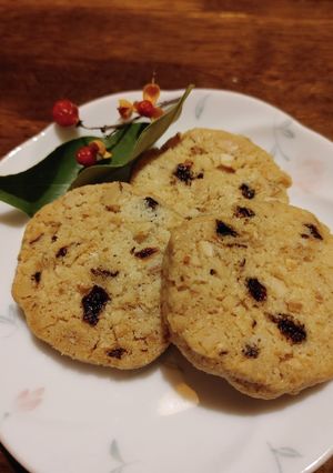 サクホロクッキー、ナッツとレーズン入り-レシピのメイン写真