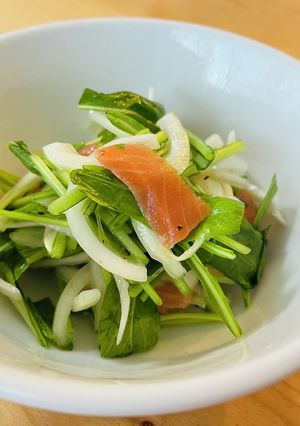 【野菜ソムリエ】京壬生菜のマリネ-レシピのメイン写真