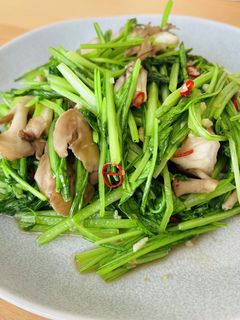 【野菜ソムリエ】京壬生菜のピリ辛炒め-レシピのメイン写真