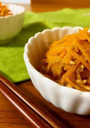 レンジで一発！にんじんしりしり-レシピのメイン写真