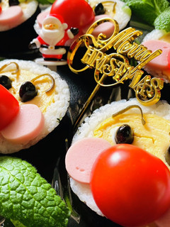 Xmas☆アンパンマン玉子太巻き-レシピのメイン写真