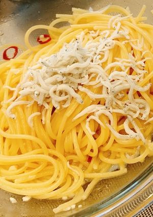 レンジで!ペペロンチーノ-レシピのメイン写真