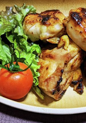 鶏もも肉の塩麹焼き-レシピのメイン写真