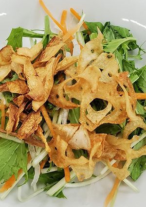 パリパリ野菜の豆板醤サラダ-レシピのメイン写真