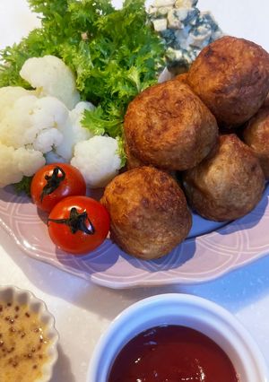 栄養満点☆もちもち里芋のチーズボール-レシピのメイン写真