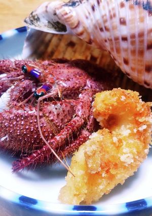 オニヤドカリのフライ-レシピのメイン写真