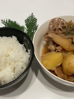 すき焼きの次の日に、にくじゃが-レシピのメイン写真