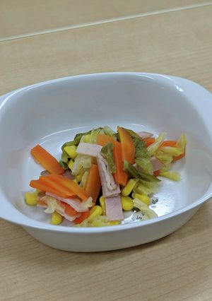 定番食材で！キャベツのサラダ-レシピのメイン写真