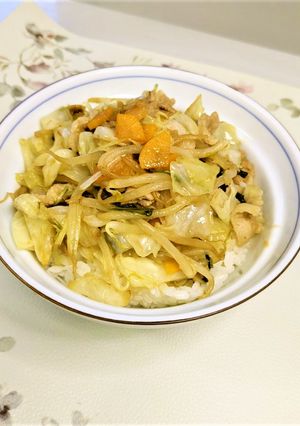 ゴマ香る天元豚丼ぶり-レシピのメイン写真