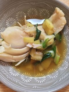 たらとしょうがのオイスターソース煮-レシピのメイン写真