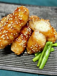 簡単&絶品☆肉巻きおにぎり-レシピのメイン写真