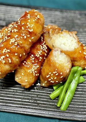 簡単＆絶品☆肉巻きおにぎり-レシピのメイン写真