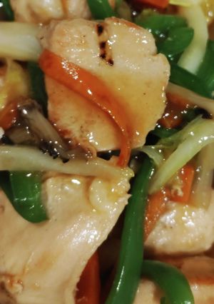 鶏肉とピーマンのオイスター炒め-レシピのメイン写真