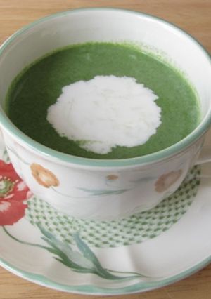 ほうれん草の豆乳ポタージュ-レシピのメイン写真