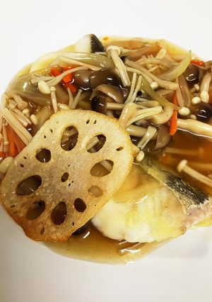 タラのきのこあんかけ-レシピのメイン写真