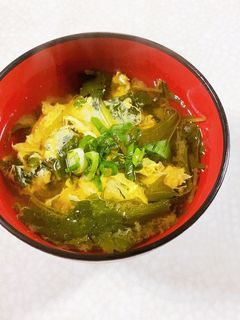 水菜と三つ葉のかき玉汁-レシピのメイン写真