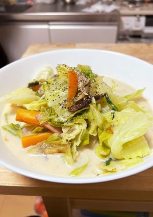 あったかスープ☆野菜たっぷりちゃんぽん風-レシピのメイン写真