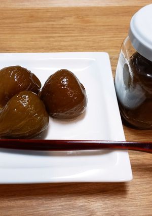 イチジクの甘煮！-レシピのメイン写真