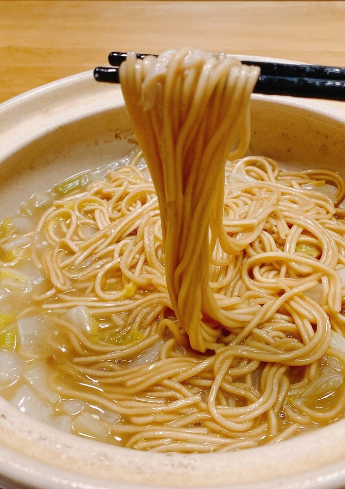 宗田節屋の水炊き鍋の〆-レシピのメイン写真