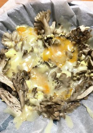 まいたけチーズ　-レシピのメイン写真
