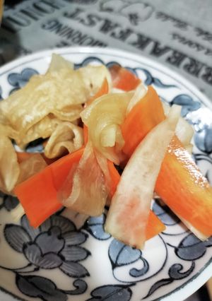 ヒラヒラパリパリ野菜のポン酢和え-レシピのメイン写真