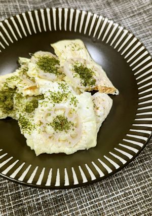 サクサク食感♡和風レンコンチーズスナック-レシピのメイン写真