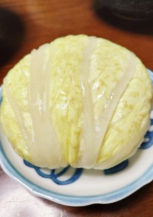 葱味噌入り玄米白菜お結び-レシピのメイン写真