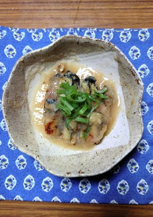 ヨウサマの減塩牡蠣のみぞれ餡かけ-レシピのメイン写真