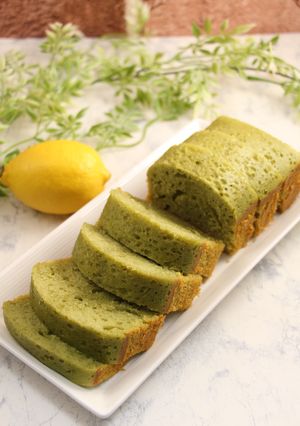 簡単！抹茶レモンケーキ-レシピのメイン写真