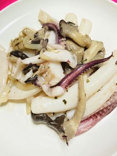 いかときのこのバター炒め-レシピのメイン写真