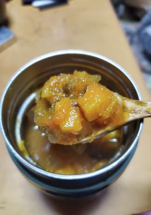 【スープ食】かぼちゃの和風なスープ-レシピのメイン写真